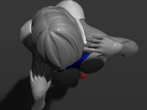 russian girl 3d print model 3D Print Model