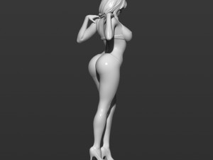 russian girl 3d print model Modelo de Impressão 3D