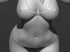 russian girl 3d print model Modelo de Impressão 3D