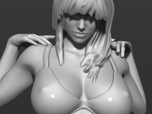 russian girl 3d print model Modelo de Impressão 3D