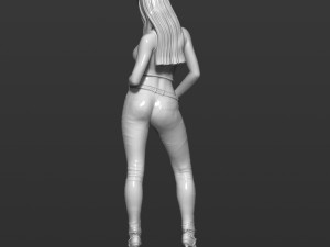 american woman 3d print model 3D Print Model