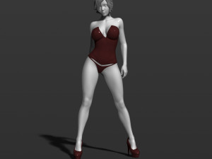 pretty woman part 3 3d print model 3D Print Model