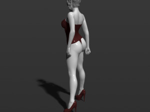 pretty woman part 3 3d print model 3D 打印模型