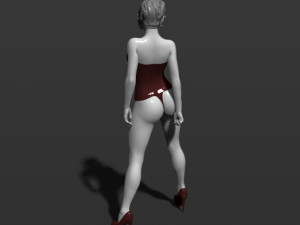 pretty woman part 3 3d print model 3D 打印模型
