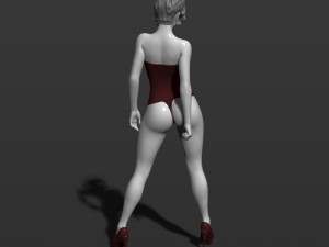pretty woman part 3 3d print model 3D 打印模型
