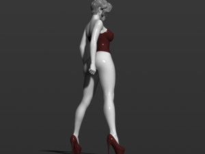 pretty woman part 3 3d print model 3D 打印模型