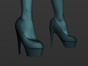 pretty woman part 3 3d print model 3D 打印模型