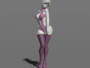 mulher bonita parte 4 modelo de impressão 3D Modelo de Impressão 3D