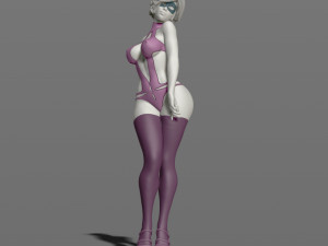 pretty woman part 4 3d print model 3D-Druckmodell
