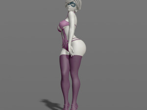 pretty woman part 4 3d print model 3D-Druckmodell