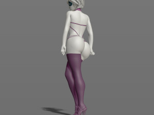 pretty woman part 4 3d print model 3D-Druckmodell