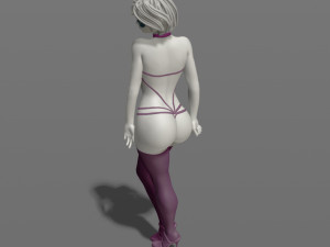 pretty woman part 4 3d print model 3D-Druckmodell