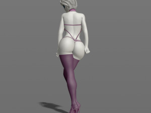 pretty woman part 4 3d print model 3D-Druckmodell