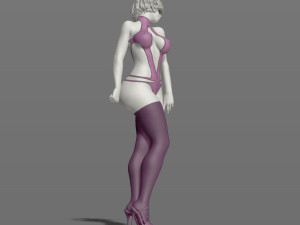 pretty woman part 4 3d print model 3D-Druckmodell