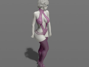 pretty woman part 4 3d print model 3D-Druckmodell
