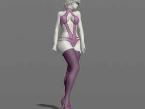 pretty woman part 4 3d print model 3D-Druckmodell