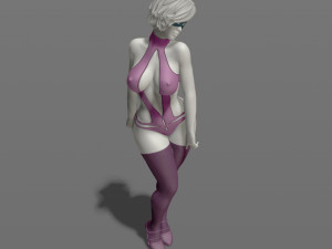 pretty woman part 4 3d print model 3D-Druckmodell