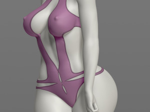 pretty woman part 4 3d print model 3D-Druckmodell