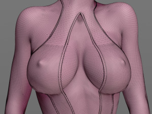 pretty woman part 4 3d print model 3D-Druckmodell