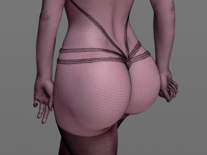 pretty woman part 4 3d print model 3D-Druckmodell