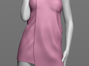 girl after shower 3d print model Modèles 3D en vedette