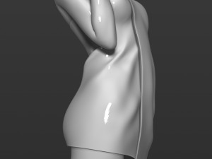 girl after shower 3d print model Modèles 3D en vedette