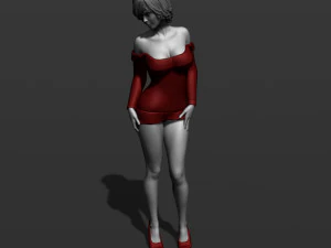 pretty woman part 5 3d print model 3D Print Model
