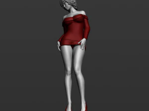 pretty woman part 5 3d print model 3D Print Model