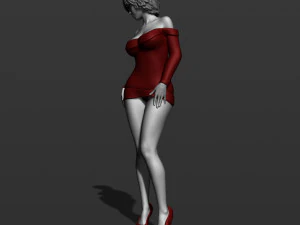 pretty woman part 5 3d print model 3D Print Model