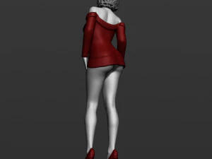 pretty woman part 5 3d print model 3D Print Model
