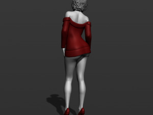 pretty woman part 5 3d print model 3D-Druckmodell