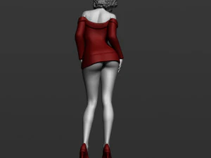 pretty woman part 5 3d print model 3D Print Model