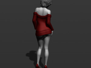 pretty woman part 5 3d print model 3D-Druckmodell