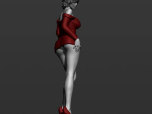 pretty woman part 5 3d print model 3D Print Model