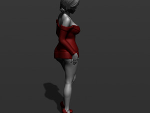 pretty woman part 5 3d print model 3D-Druckmodell