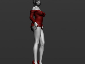 pretty woman part 5 3d print model 3D-Druckmodell