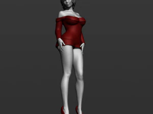 pretty woman part 5 3d print model 3D Print Model