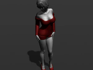 pretty woman part 5 3d print model 3D Print Model