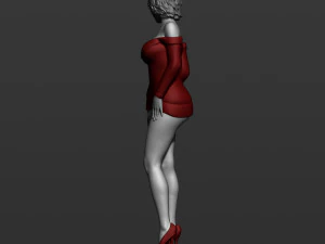 pretty woman part 5 3d print model 3D Print Model