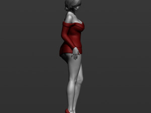 pretty woman part 5 3d print model 3D-Druckmodell