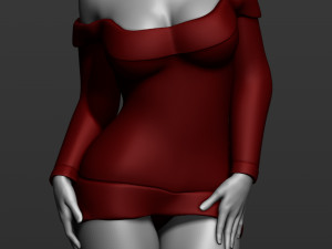 pretty woman part 5 3d print model 3D-Druckmodell