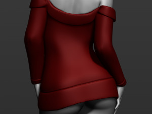 pretty woman part 5 3d print model 3D-Druckmodell