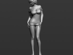 pretty woman part 5 3d print model 3D-Druckmodell