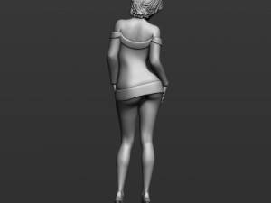 pretty woman part 5 3d print model 3D-Druckmodell