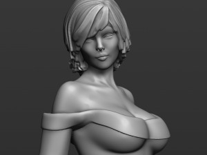 pretty woman part 5 3d print model 3D-Druckmodell