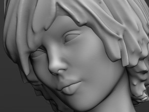 pretty woman part 5 3d print model 3D-Druckmodell