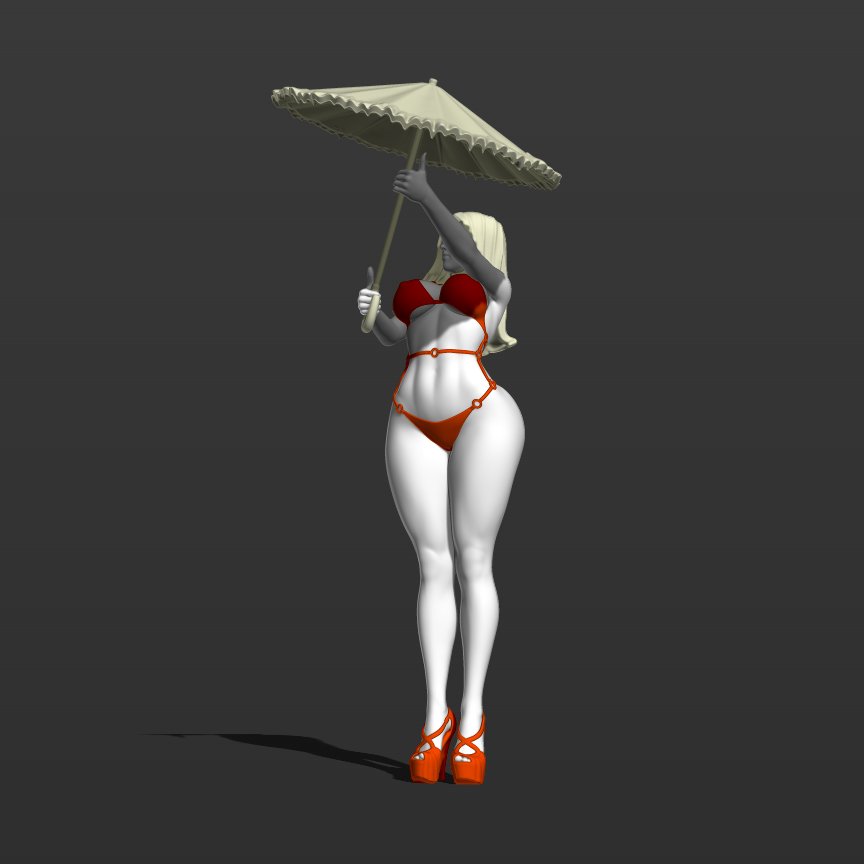 Karakter. sexy mary poppins free 3d print model Gratis Model Cetak 3D. 