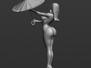 sexy mary poppins free 3d print model Modelo de impresión 3D