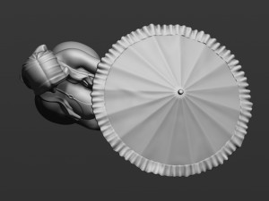 sexy mary poppins free 3d print model Modelo de impresión 3D