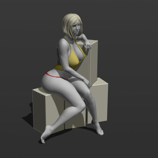 the loader is tired 3d print model 3D Print Model .c4d .max .obj .3ds .fbx .stl .blend 